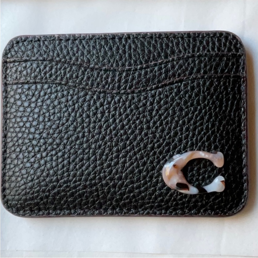 🌹🖤🌹 COACH COACHTOPIA CARD CASE 🌹🖤🌹 NWT 🌹🖤🌹